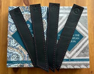 Leather bookmarks